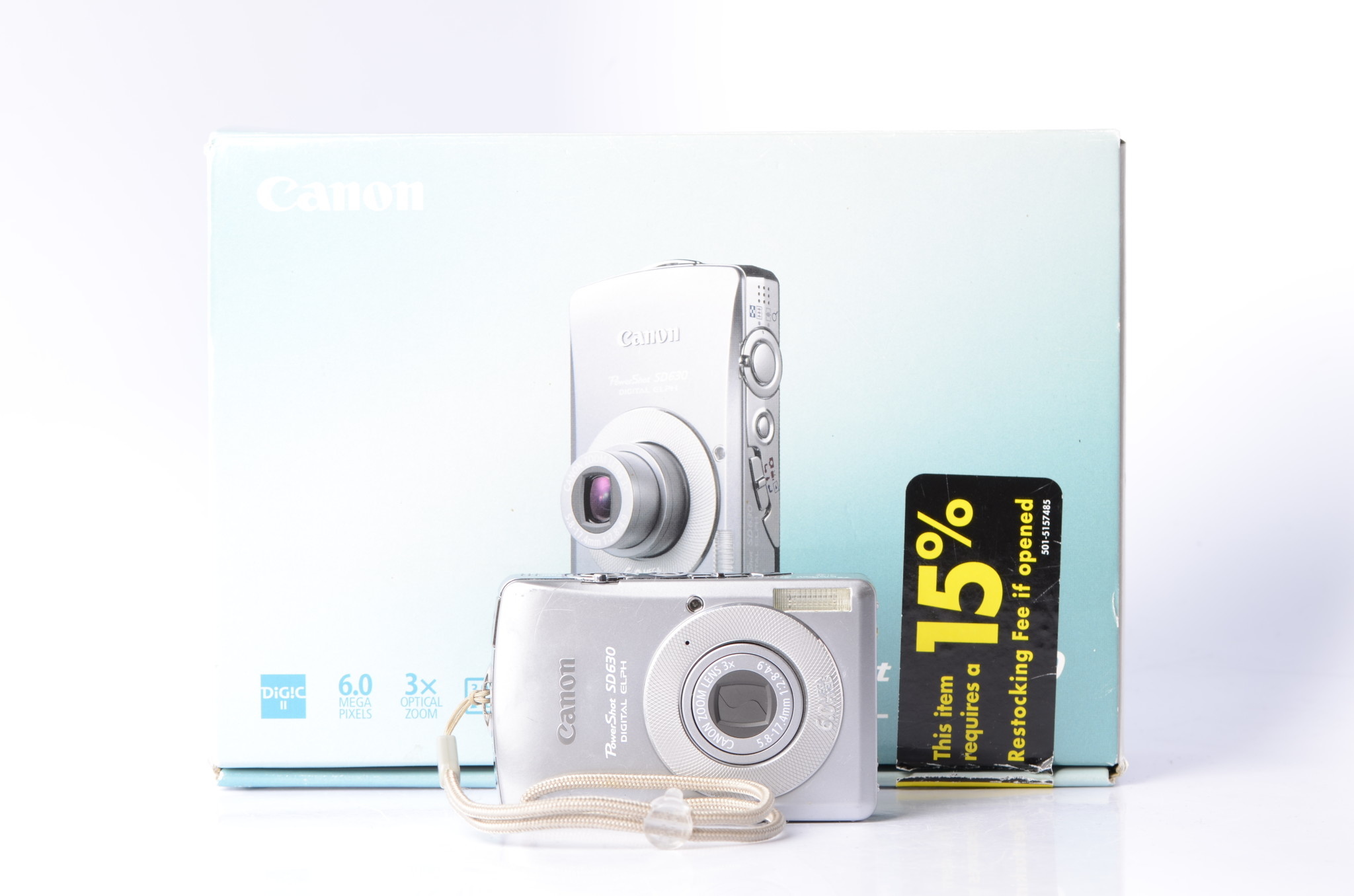Canon Canon PowerShot SD630 Digital Elph LeZot Camera Sales and