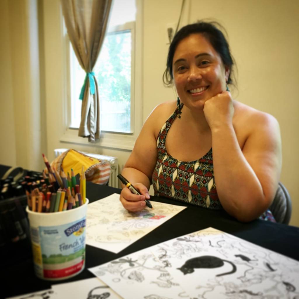 Coloring with Calibird!
