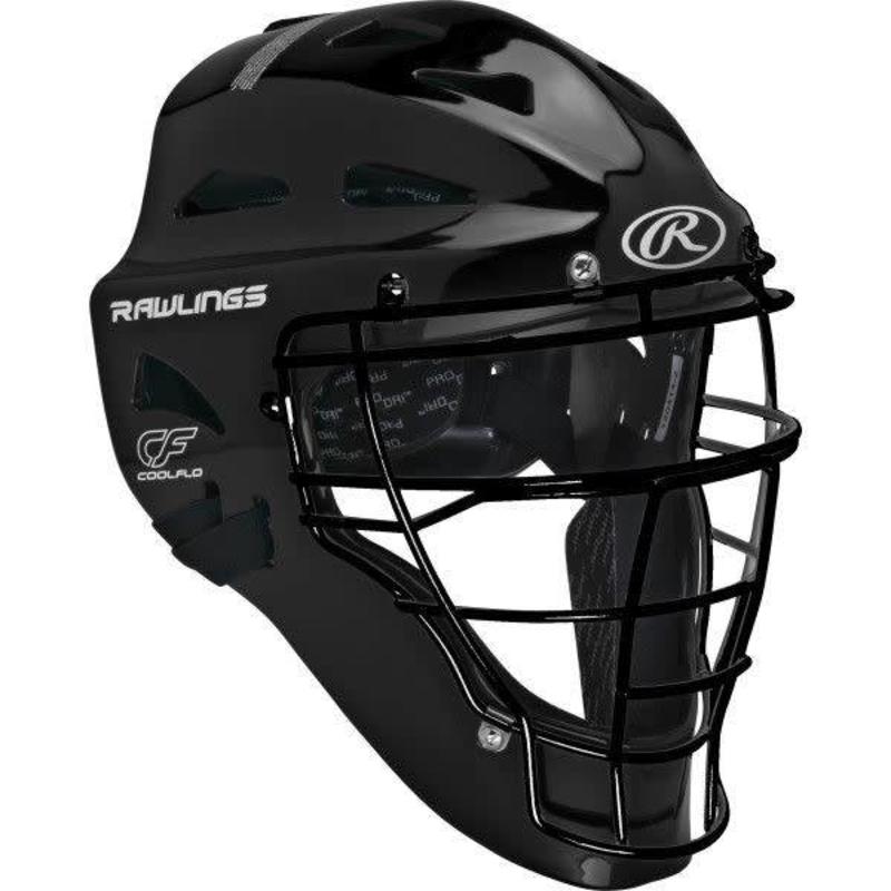 Rawlings Rawlings Players Youth Catchers Helmet black Baseball Warehouse