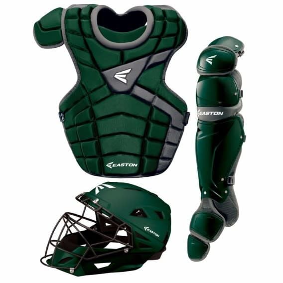 Easton Easton M10 custom Catcher set adult Green/Silver Baseball