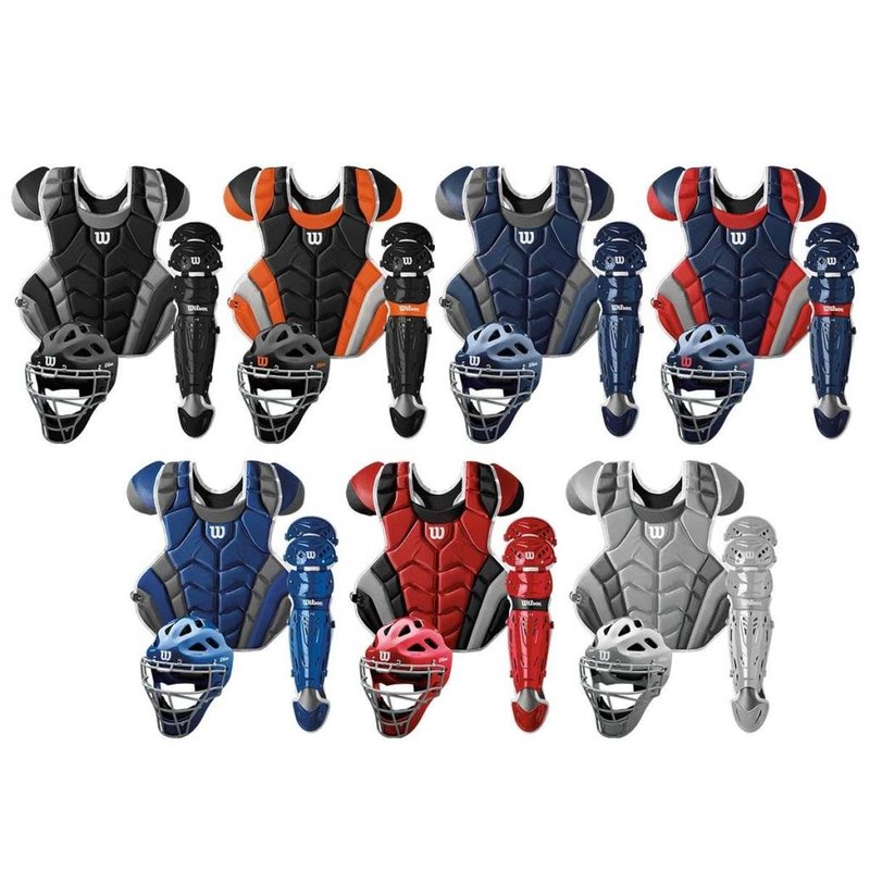 Wilson Wilson C1K catcher gear kit adult Baseball Warehouse