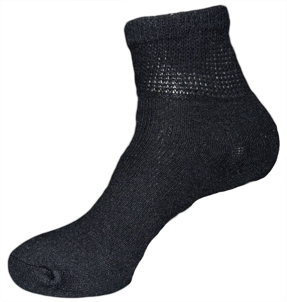 Diabetic Loose Fit Quarter Top Sock Three Pack The Sox Market