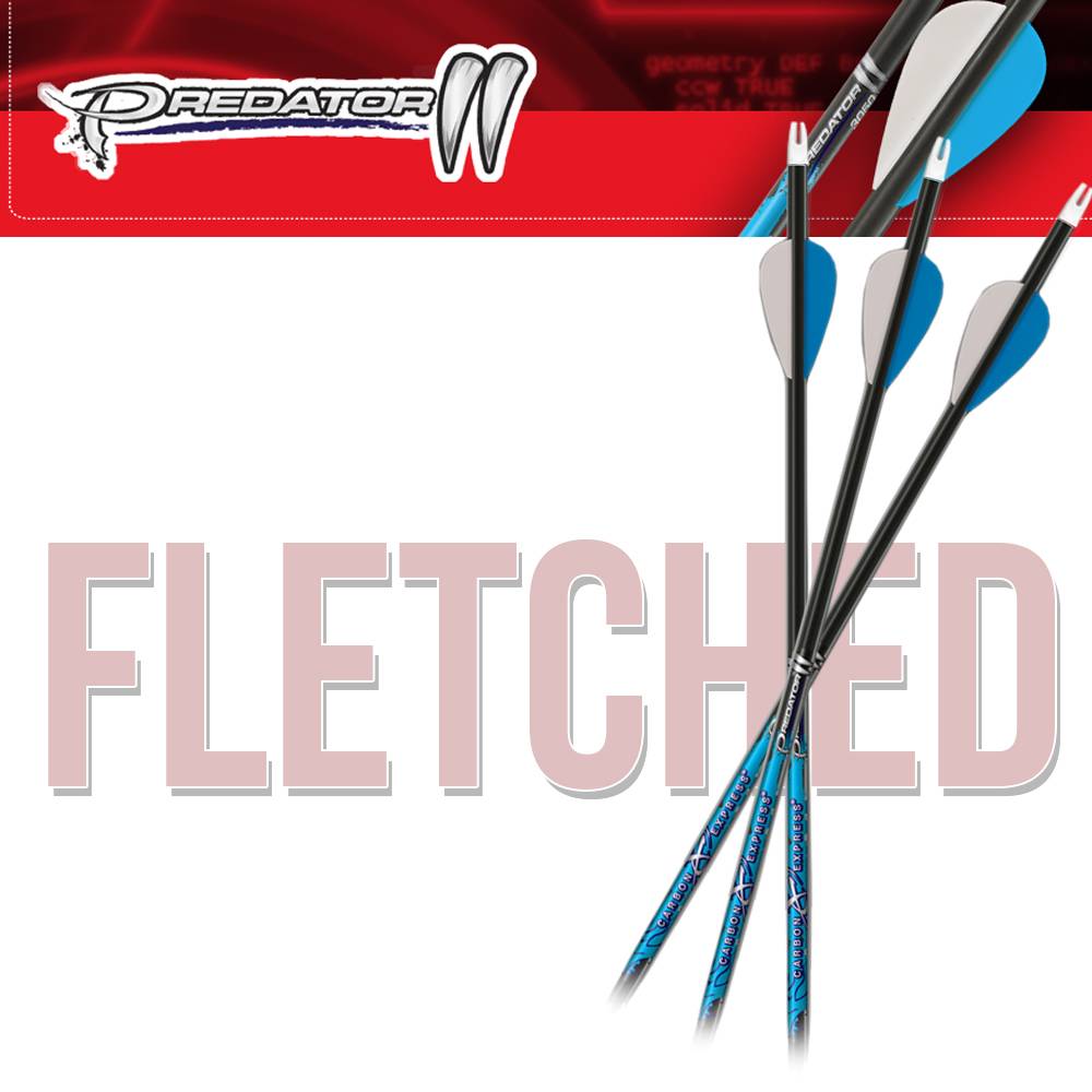 Carbon Express Predator Fletched Arrows RMSGear