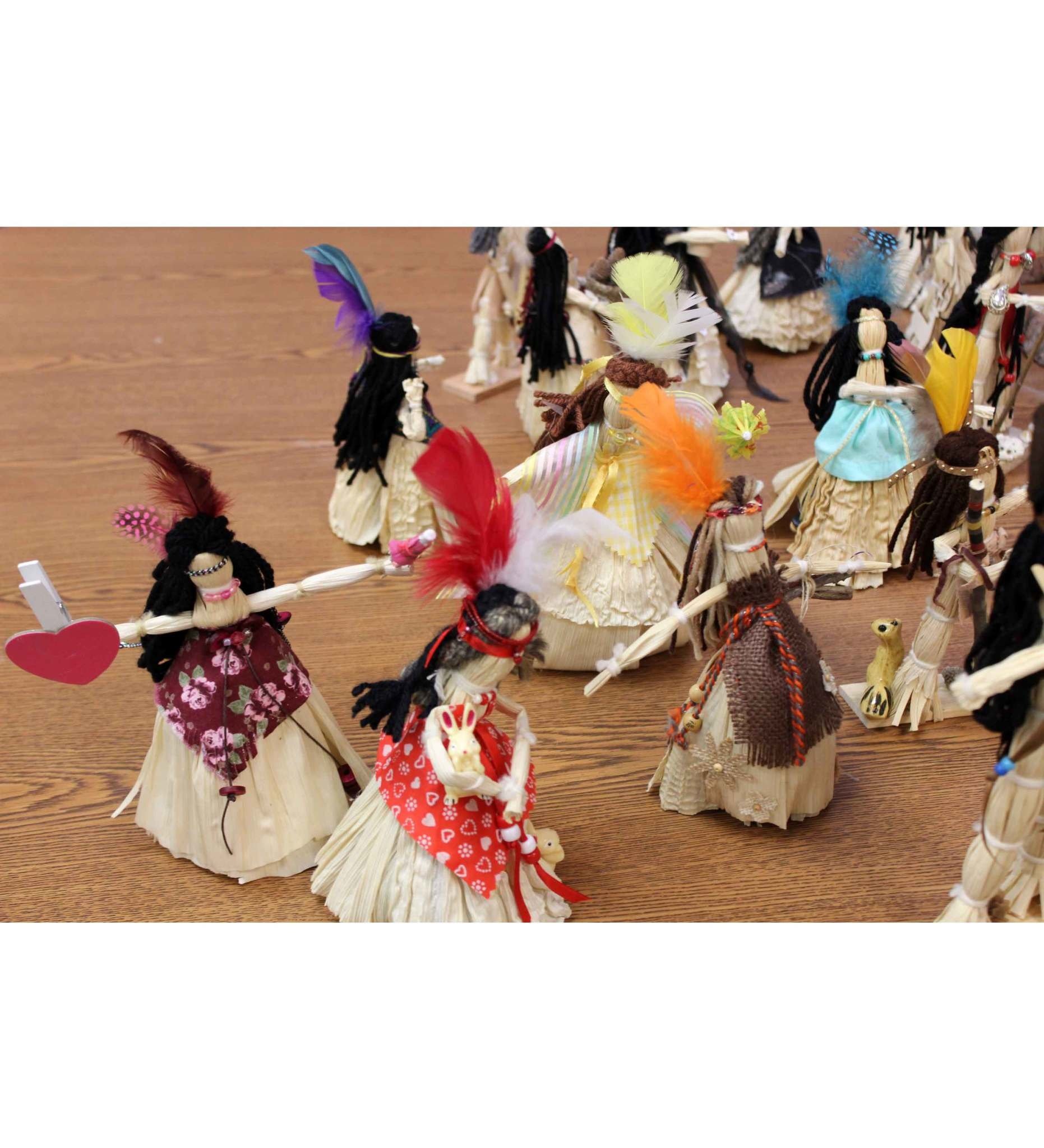 czech corn husk dolls