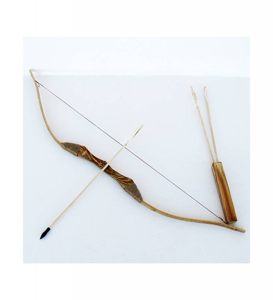 Wooden Bow & Quiver Set The Choctaw Store