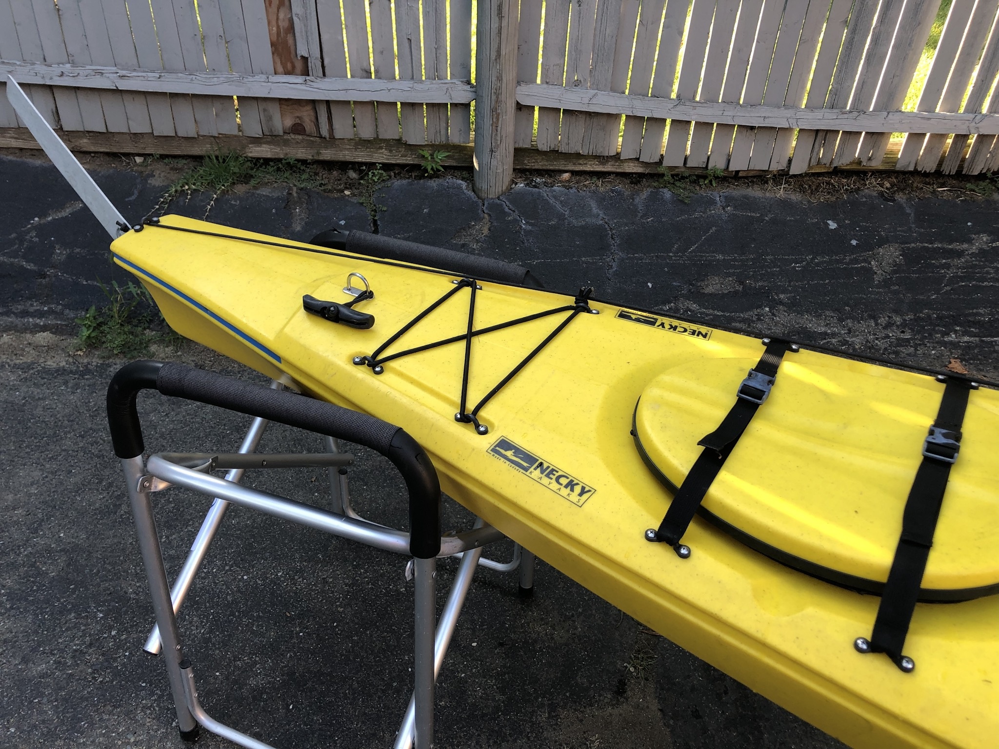 Looksha Sport LV Rear Bulkhead Yellow Used PADDLE BOSTON Charles