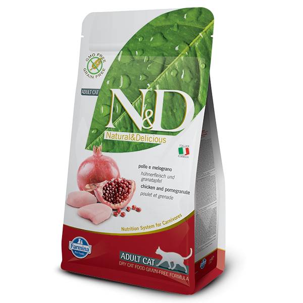N&D Grain Free Dry Cat Food 3.3LB Pawtrero Brannan