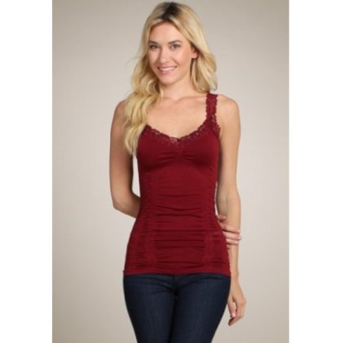 M Rena Favorite Lace Camisole - Burgundy M Rena Favorite Lace Camisole - Burgundy