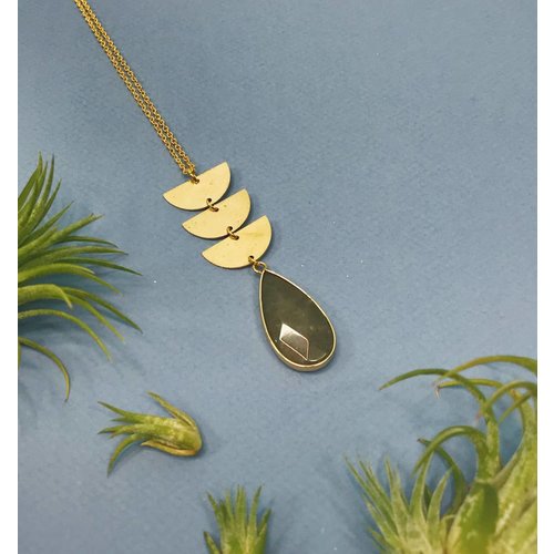 Nicole Weldon Trio Jasper Necklace Nicole Weldon Trio Jasper Necklace