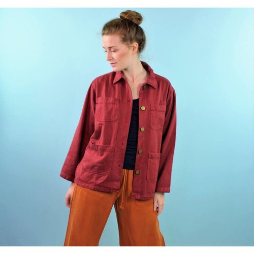 BackBeat Utility Jacket - Wino BackBeat Utility Jacket - Wino