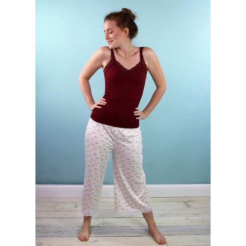 Sarah Bibb Hailey PJ Pants - Gentle Roses Sarah Bibb Hailey PJ Pants - Gentle Roses
