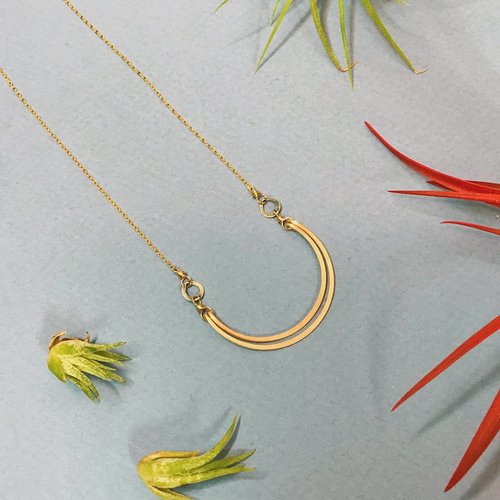 Amy Olson Double Crescent Necklace Amy Olson Double Crescent Necklace