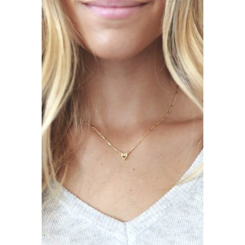 Katie Dean Jewelry Love Triangle Necklace Katie Dean Jewelry Love Triangle Necklace