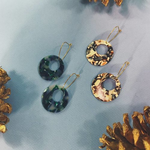 Nicole Weldon Mash Earring - Multiple Colors Nicole Weldon Mash Earring - Multiple Colors