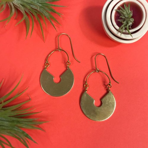 Nicole Weldon Medallion Earrings Nicole Weldon Medallion Earrings