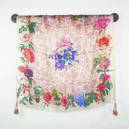 Johnny Was Silk Tassel Scarf - Bota Johnny Was Silk Tassel Scarf - Bota
