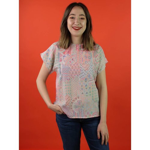 Sarah Bibb Lang Top - Java Sarah Bibb Lang Top - Java