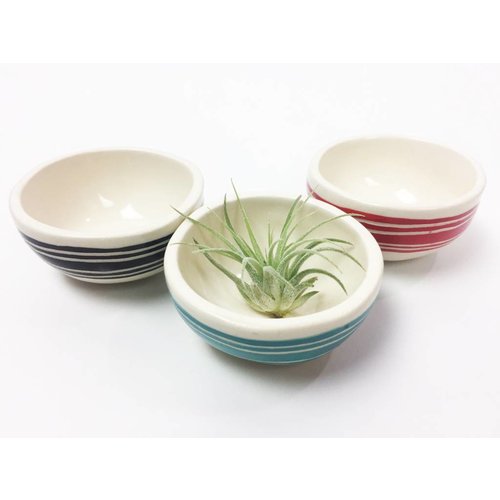 Striped Mini Bowls -Multiple Colors Striped Mini Bowls -Multiple Colors