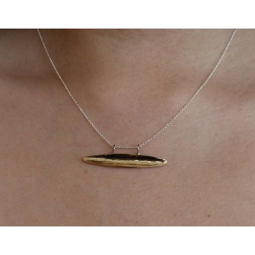Kiersten Crowley Pod Necklace - Brass Kiersten Crowley Pod Necklace - Brass