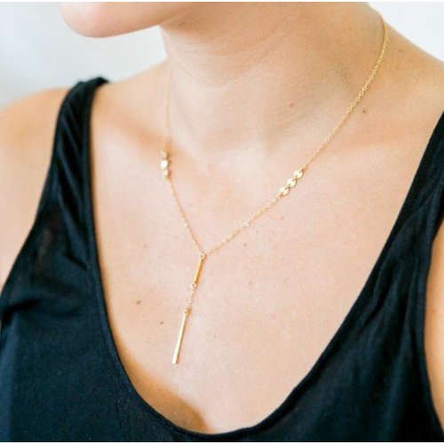 Katie Dean Jewelry Two Bars Necklace Katie Dean Jewelry Two Bars Necklace