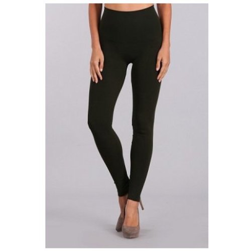 M Rena Tummy Tuck Leggings - Deep Olive M Rena Tummy Tuck Leggings - Deep Olive