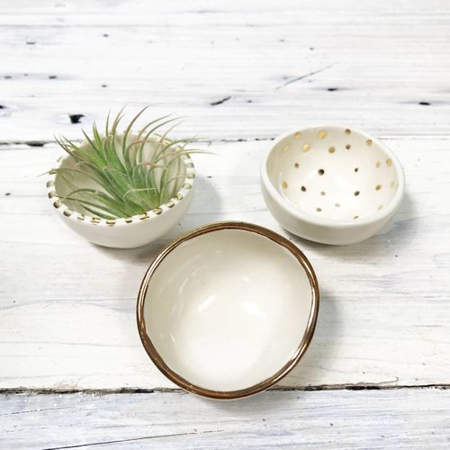 Gold Mini Bowls Gold Mini Bowls