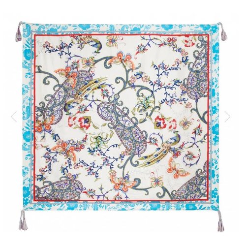 Johnny Was Silk Tassel Scarf - Potter Johnny Was Silk Tassel Scarf - Potter