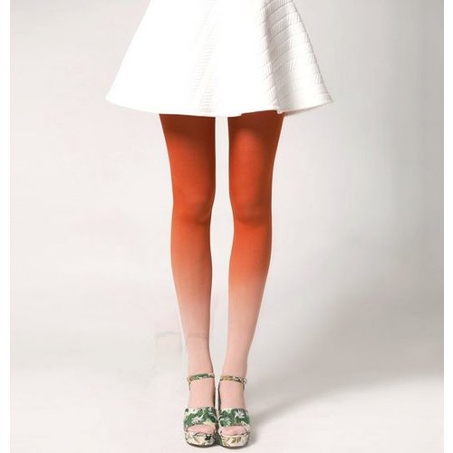 BZR Hand Dyed Ombre Tights - Mars BZR Hand Dyed Ombre Tights - Mars
