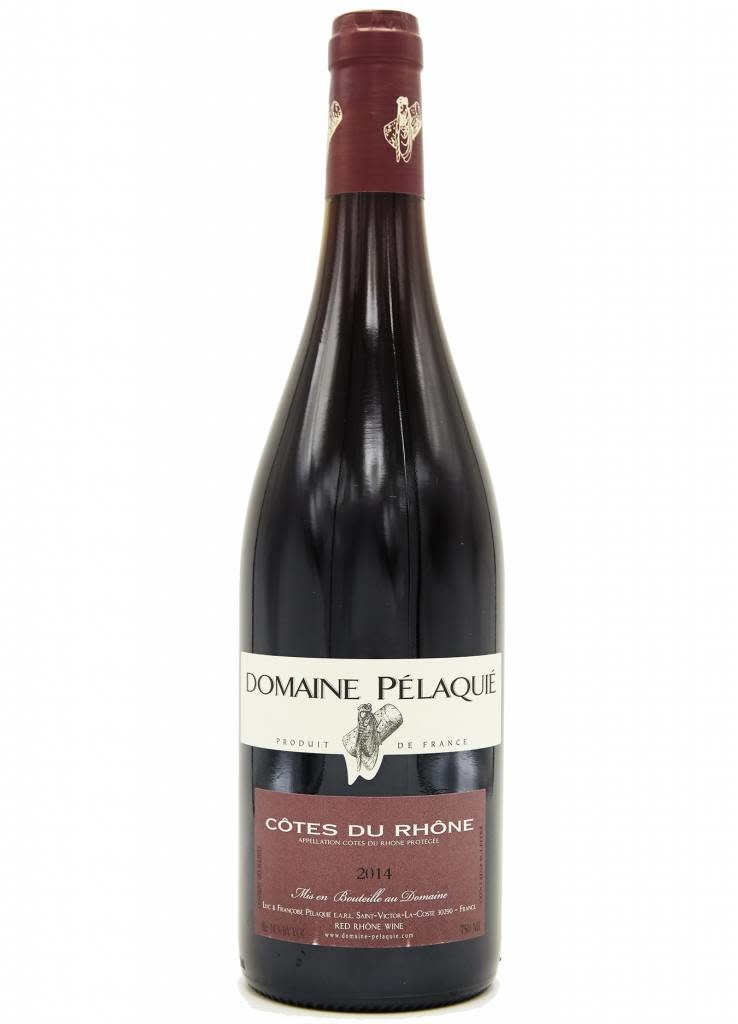 Domaine Pelaquie Domaine Pelaquie 2017 Cotes du Rhone Rouge, France