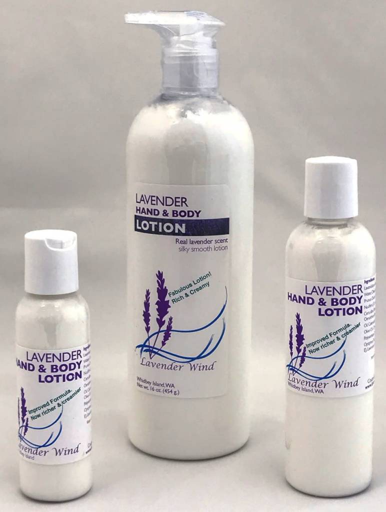 Lavender Hand And Body Lotion Lavender Wind