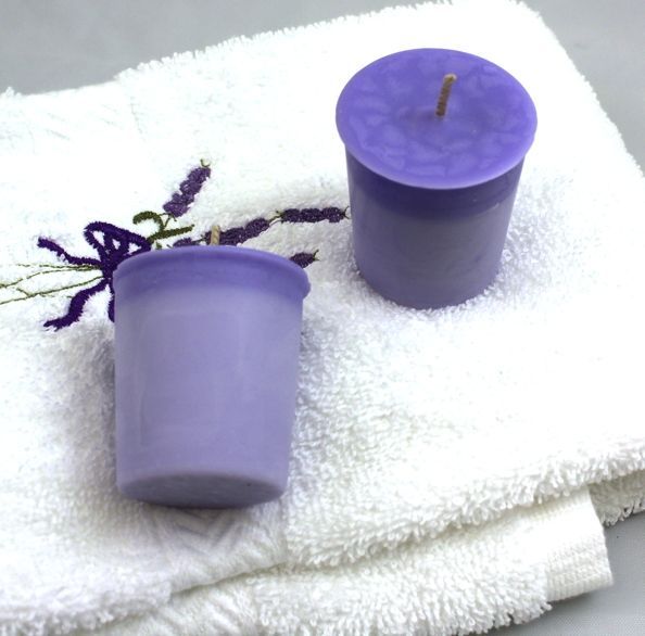 Candle Votive Lavender Tranquility Lavender Wind