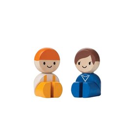 PlanToys Plan Toys Tradeswoman & Tradesman