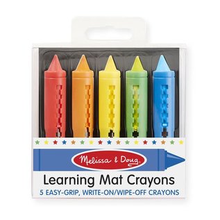 Melissa & Doug Learning Mat Crayons
