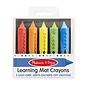 Melissa & Doug Learning Mat Crayons