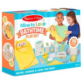 Melissa & Doug Mine to Love Changing & Bathtime Play Set