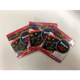 Melissa & Doug Mini Scratch Art Rainbow