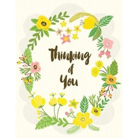 Yellow Bird Paper Greetings Thinking of You Greeting Card