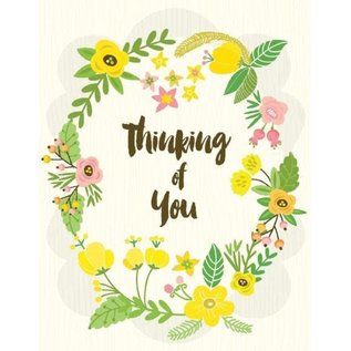Yellow Bird Paper Greetings Thinking of You Greeting Card