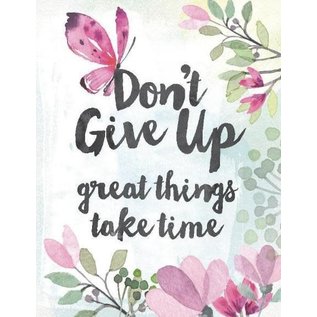 Yellow Bird Paper Greetings Don't Give Up Greeting Card