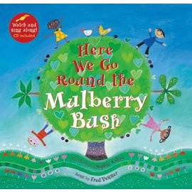 Barefoot Books Here We Go Round the Mulberry Bush w/ CD