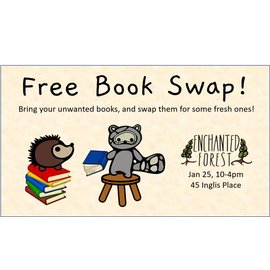 Enchanted Forest Free Book Swap Jan 25
