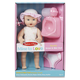 Melissa & Doug Annie Drink and Wet Doll