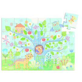 Djeco Hello Owl Silhouette Puzzle- 24pc