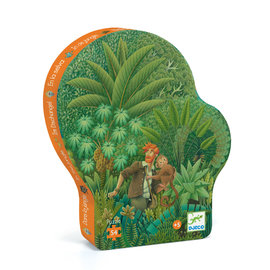 Djeco In the Jungle Silhouette Puzzle- 54pc