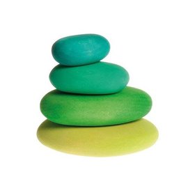 Grimms Grimms Pebbles, Moss 4pc