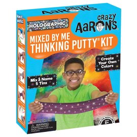 Crazy Aaron's Thinking Putty Mixed by Me Thinking Putty Kit Holographic
