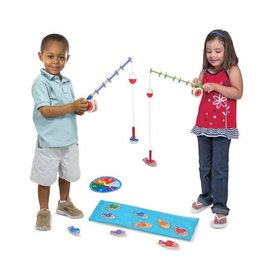 Melissa & Doug Catch & Count Magnetic Fishing Rod Set
