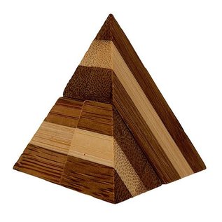 Eco Game Assorted Mini Eco Bamboo Puzzles