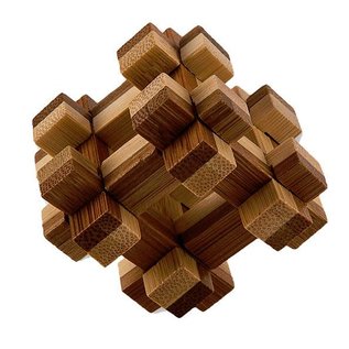 Eco Game Assorted Mini Eco Bamboo Puzzles