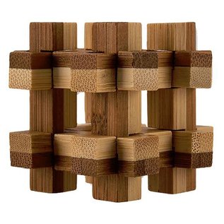 Eco Game Assorted Mini Eco Bamboo Puzzles
